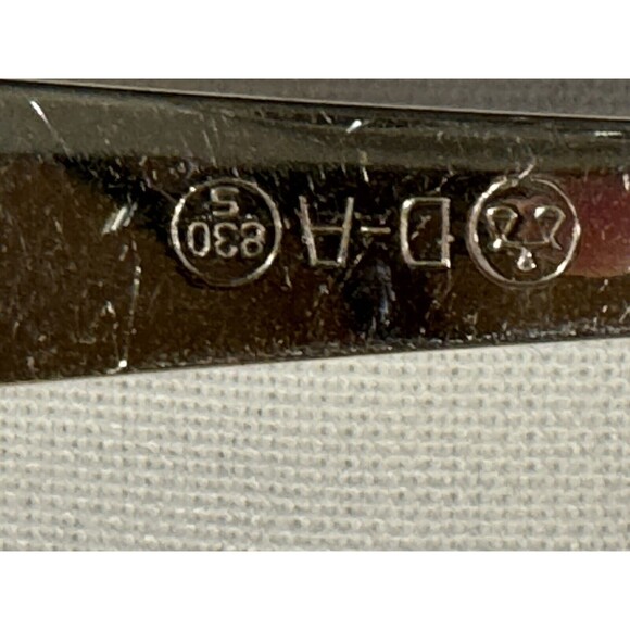 Vintage David Andersen Town Hall Norway 830 Silver 7 " Fork Each - Picture 8 of 8